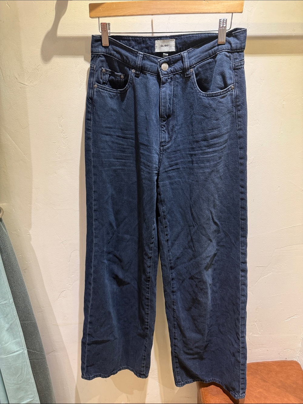 DL1961 Hepburn Wide Leg in Crater Lake